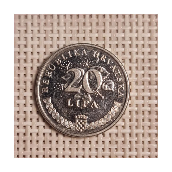 Croatia 20 Lipa 1999 KM-7 VF