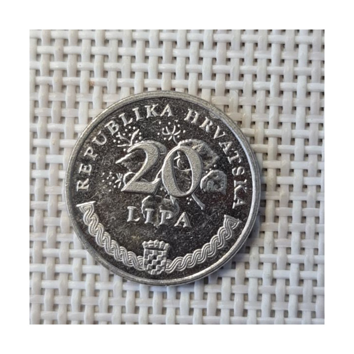 Croatia 20 Lipa 2001 KM-7 VF