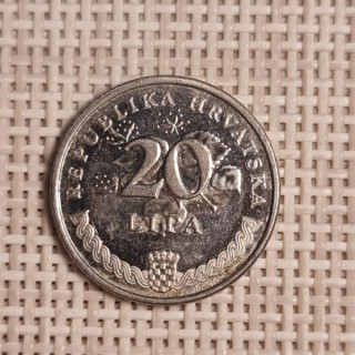 Croatia 20 Lipa 2007 KM-7 VF