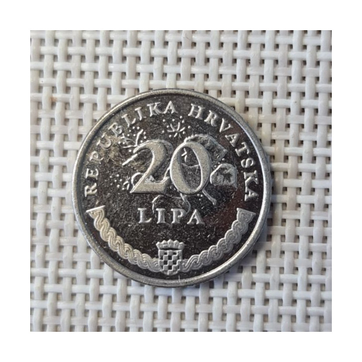 Croatia 20 Lipa 2015 KM-7 VF