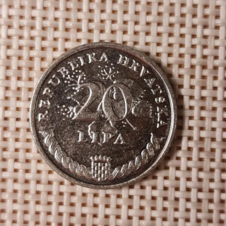 Croatia 20 Lipa 2017 KM-7 VF