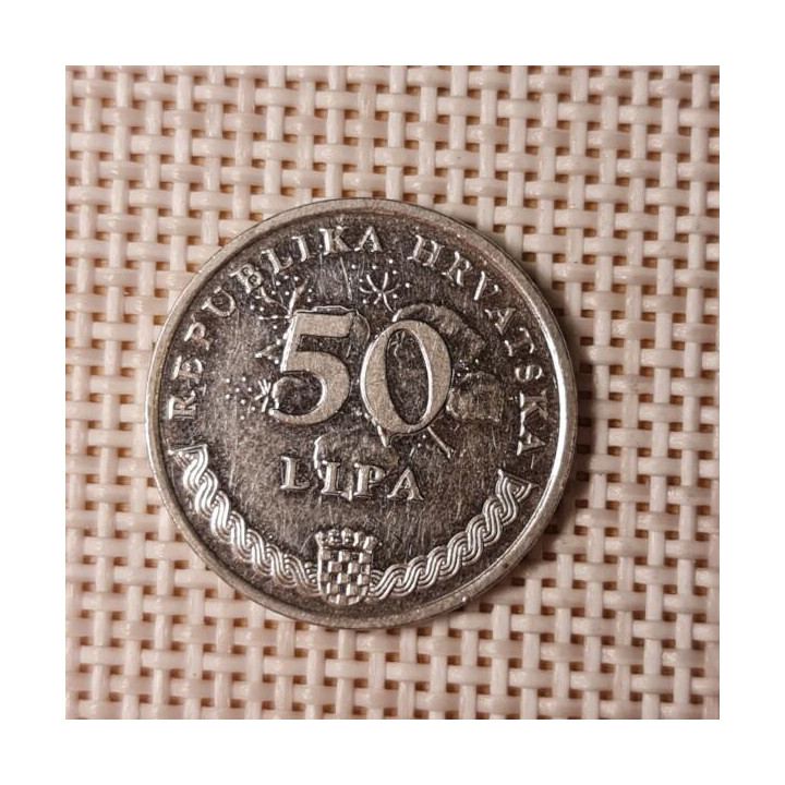 Croatia 50 Lipa 1993 KM-8 VF
