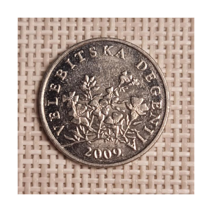 Croatia 50 Lipa 2009 KM-8 VF