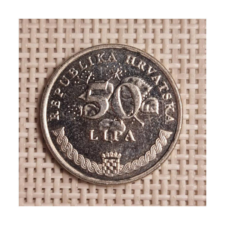Croatia 50 Lipa 2011 KM-8 VF