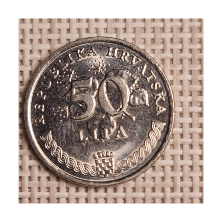 Croatia 50 Lipa 2013 KM-8 VF
