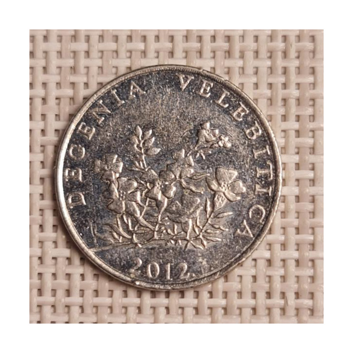 Croatia 50 Lipa 2012 KM-19 VF