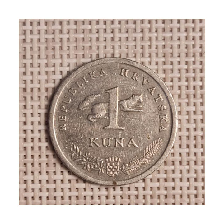 Croatia 1 Kuna 1993 KM-9.1 VF