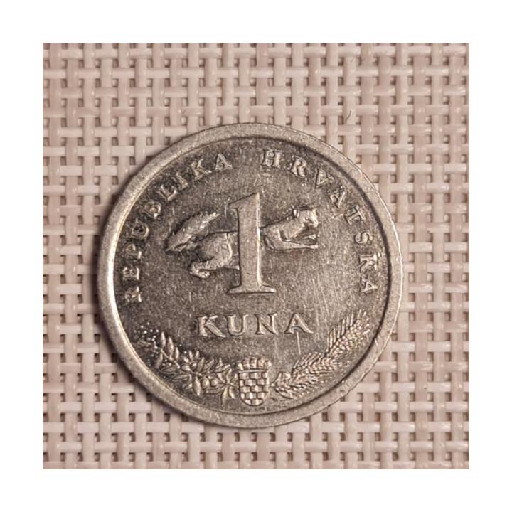 Croatia 1 Kuna 1995 KM-9.1 VF