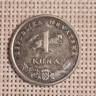 Croatia 1 Kuna 1999 "National Currency" KM-9.2 VF
