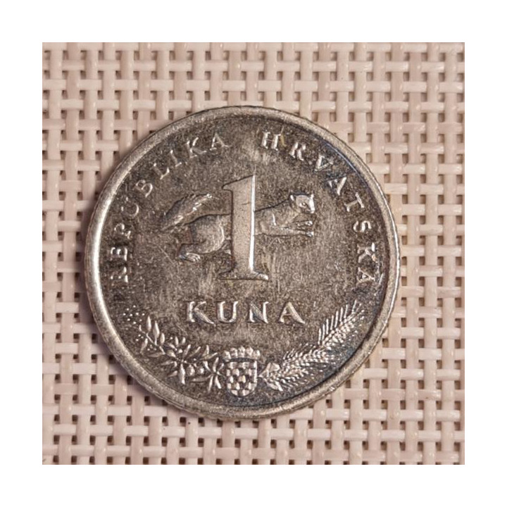 Croatia 1 Kuna 1999 "National Currency" KM-9.2 VF