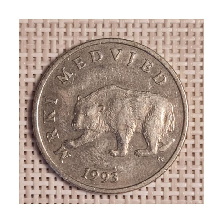 Croatia 5 Kuna 1993 KM-11 VF