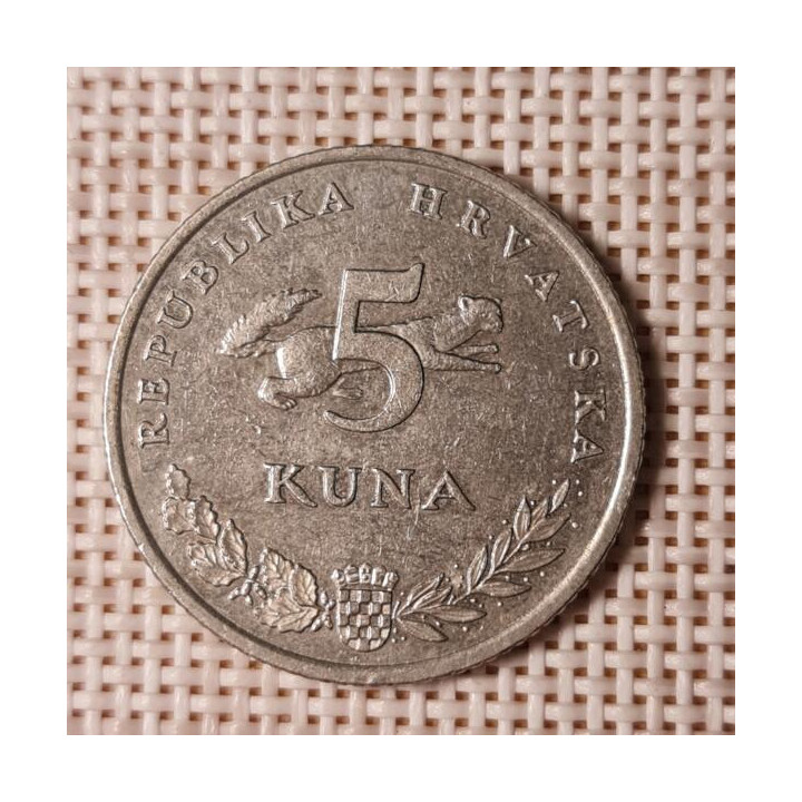 Croatia 5 Kuna 2000 KM-23 VF