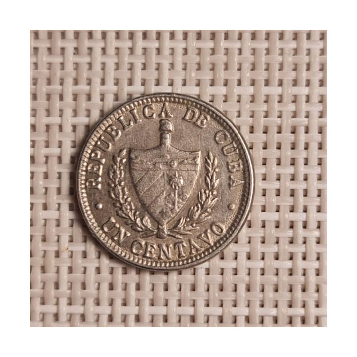 Cuba 1 Centavo 1946 KM-9.2 VF