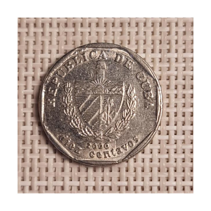 Cuba 10 Centavos 2000 KM-576.2 VF