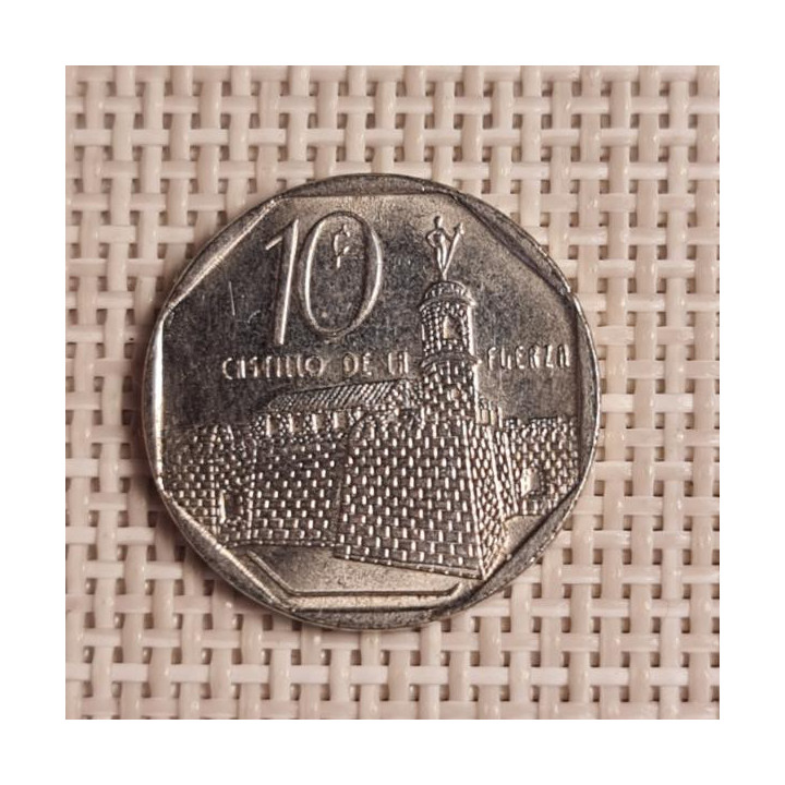 Cuba 10 Centavos 2008 KM-576.2 VF