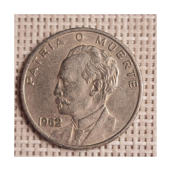Cuba 20 Centavos 1962 KM-31 VF