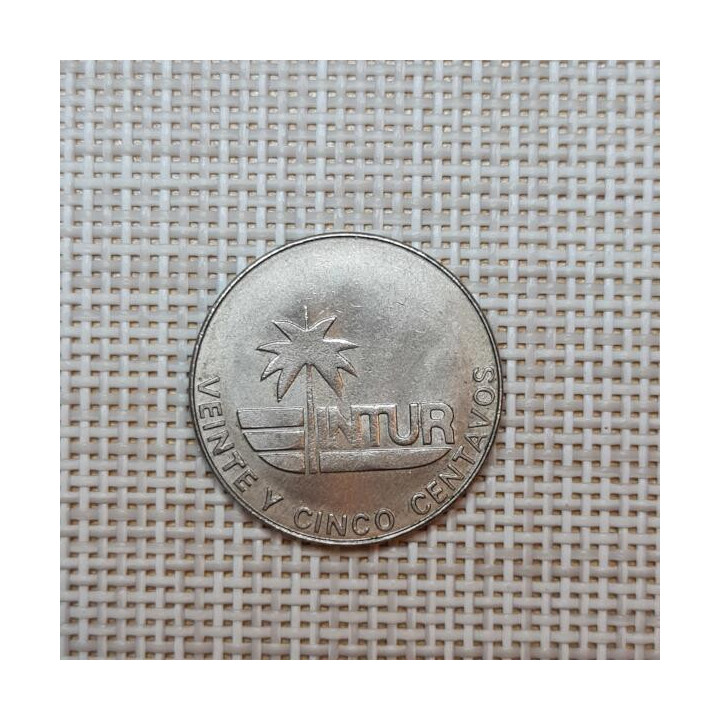 Cuba 25 Centavos 1981 KM-417 VF