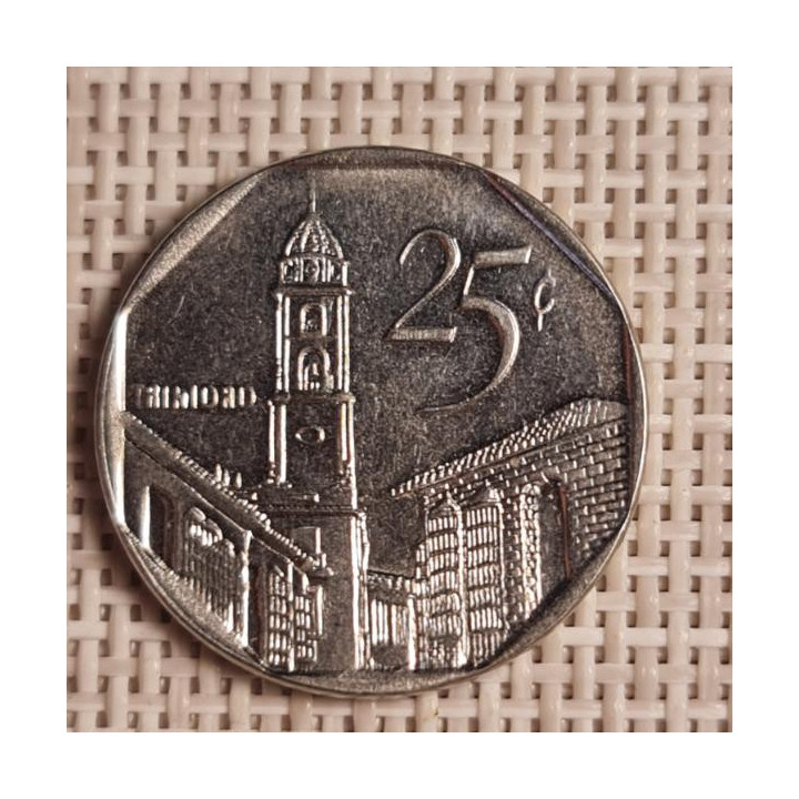 Cuba 25 Centavos 2008 KM-577.2 VF