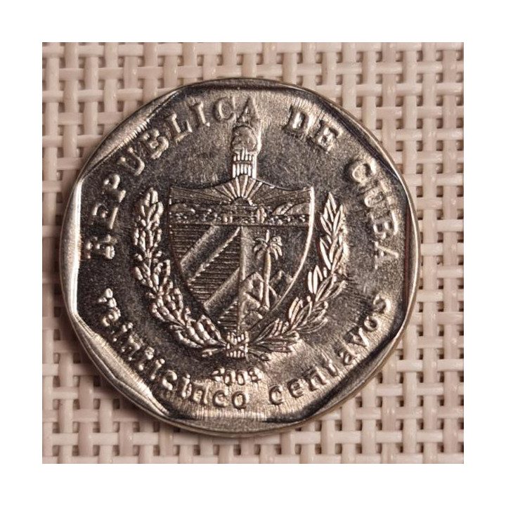 Cuba 25 Centavos 2008 KM-577.2 VF