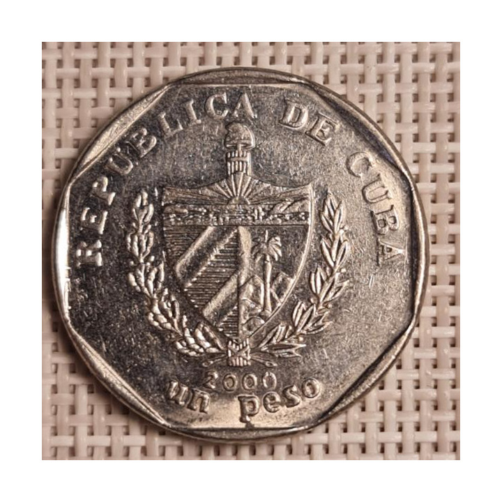 Cuba 1 Peso 2000 KM-579.2 VF