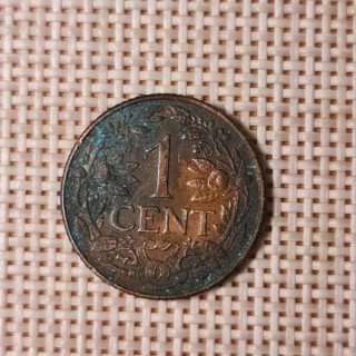 Curaçao 1 Cent 1944 KM-41 VF