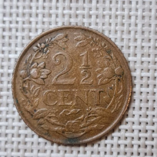 Curaçao 2½ Cents 1948 KM-42 VF