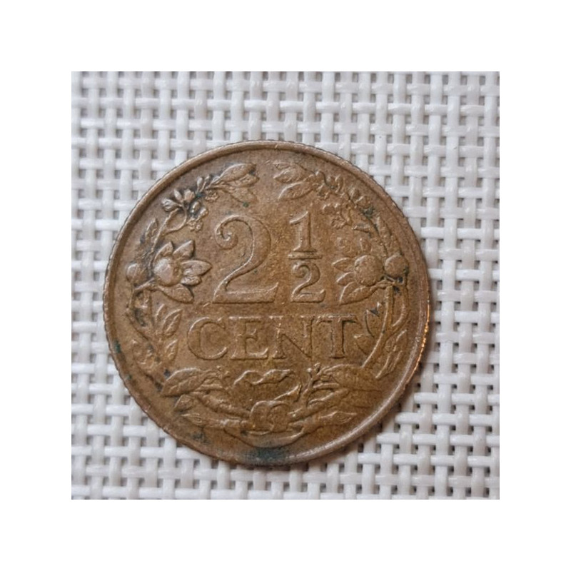 Curaçao 2½ Cents 1948 KM-42 VF