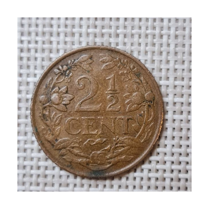 Curaçao 2½ Cents 1948 KM-42 VF
