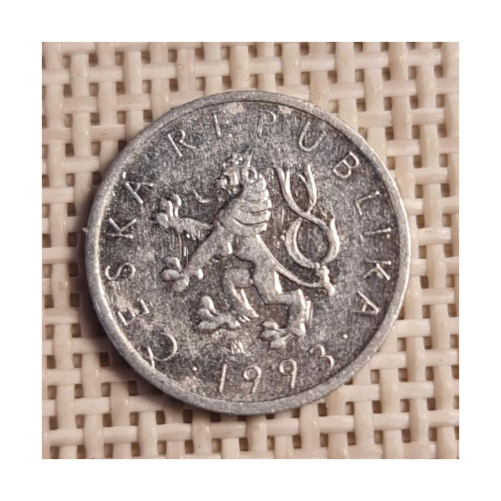 Czech Republic 10 Hellers 1993 KM-6 VF
