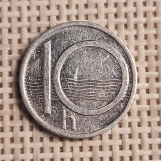 Czech Republic 10 Hellers 1998 KM-6 VF