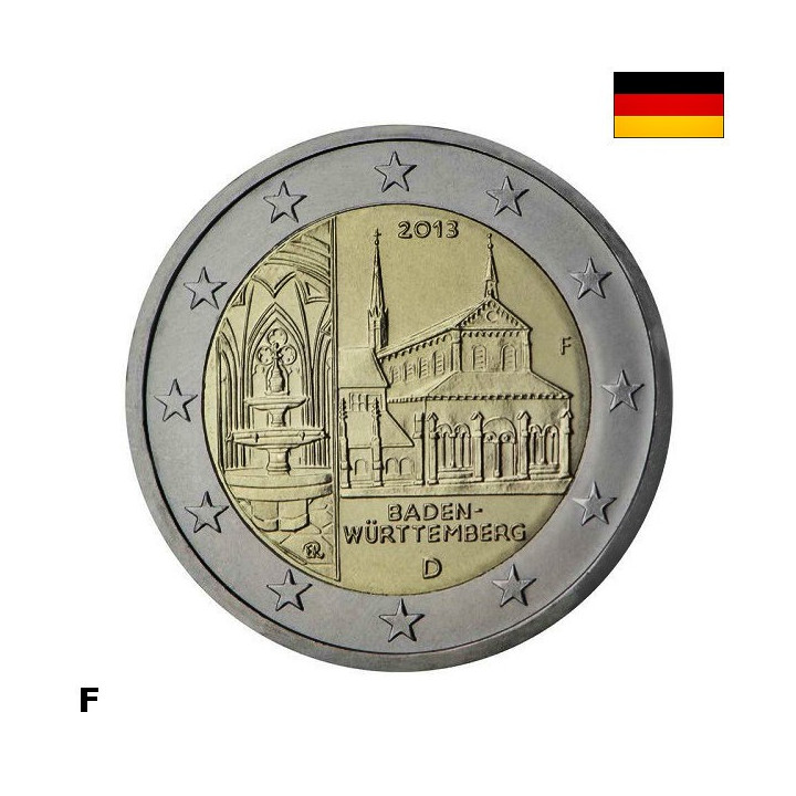 Germany 2 Euro 2013 F "Baden" UNC