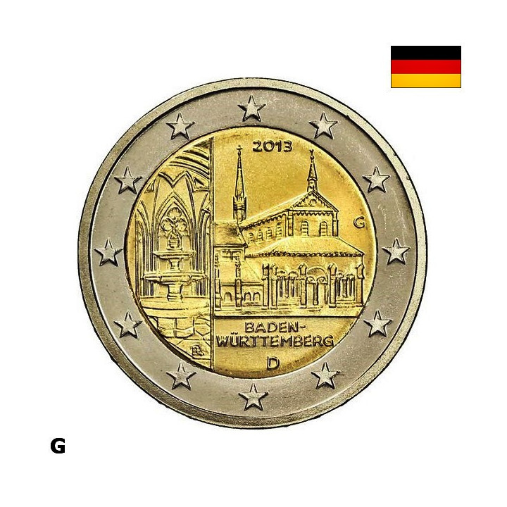 Germany 2 Euro 2013 G "Baden" UNC
