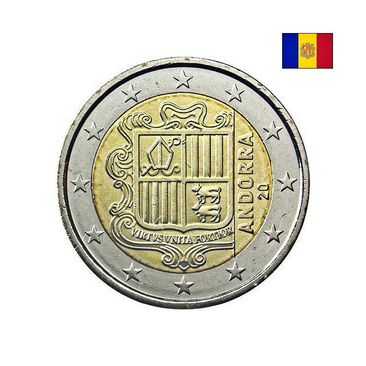 Andorra 2 Euro 2020 KM-527 UNC