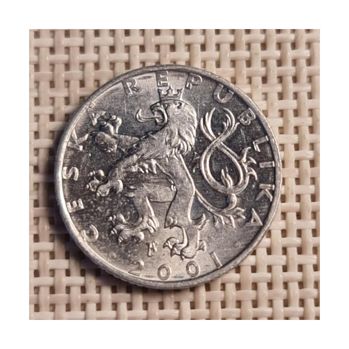 Czech Republic 50 Hellers 2001 KM-3 VF