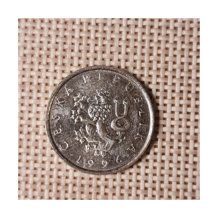 Czech Republic 1 Koruna 1996 KM-7 VF