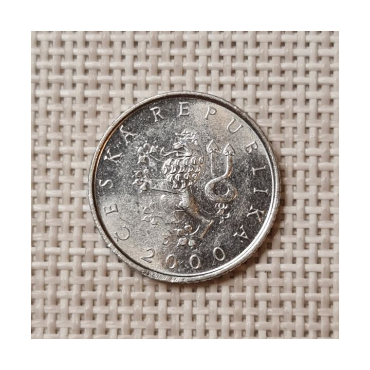 Czech Republic 1 Koruna 2000 KM-7 VF