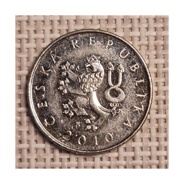 Czech Republic 1 Koruna 2010 KM-7 VF