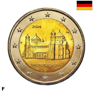 Germany 2 Euro 2014 F "Lower Saxony" UNC