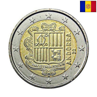 Andorra 2 Euro 2022 KM-527 UNC