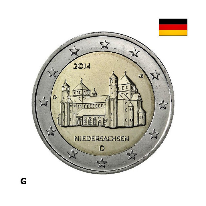Germany 2 Euro 2014 G "Lower Saxony" UNC