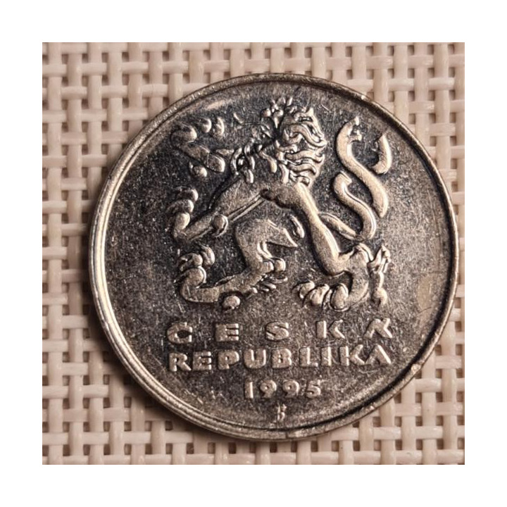 Czech Republic 5 Korun 1995 KM-8 VF