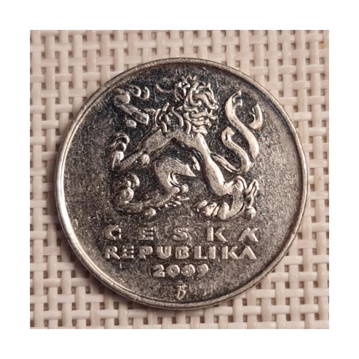 Czech Republic 5 Korun 2009 KM-8 VF