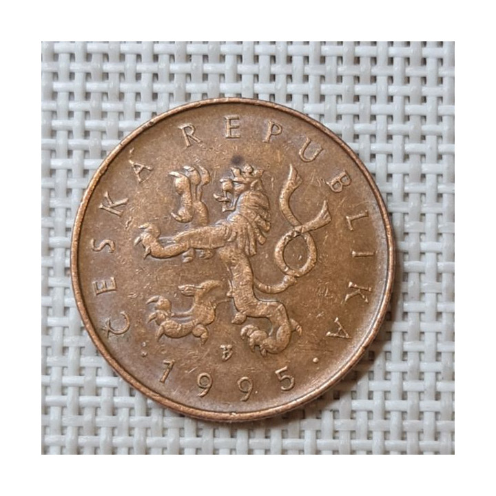 Czech Republic 10 Korun 1995 KM-4 VF