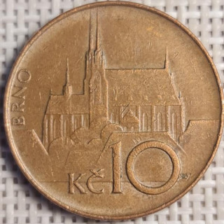 Czech Republic 10 Korun 2003 KM-4 VF