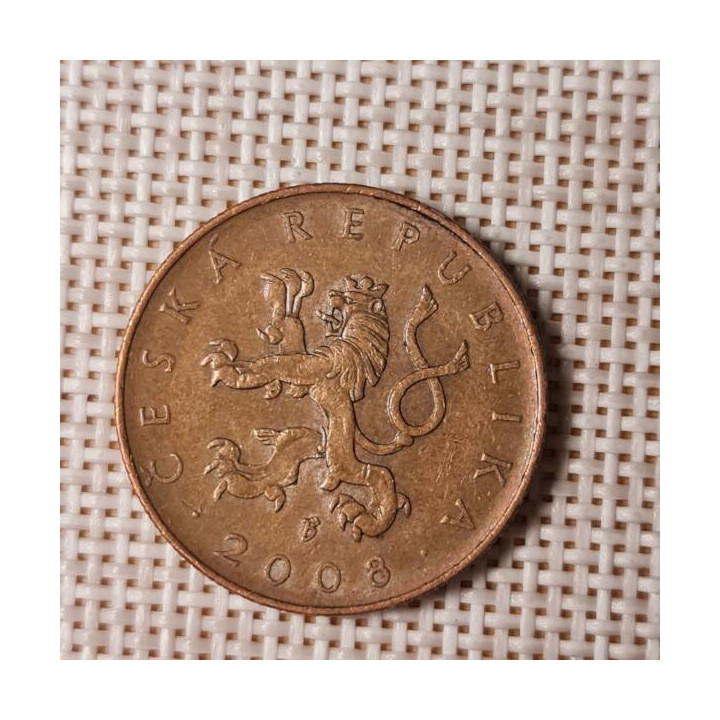 Czech Republic 10 Korun 2008 KM-4 VF