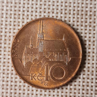 Czech Republic 10 Korun 2016 KM-4 VF