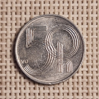 Czech Republic 50 Hellers 2004 KM-3 VF