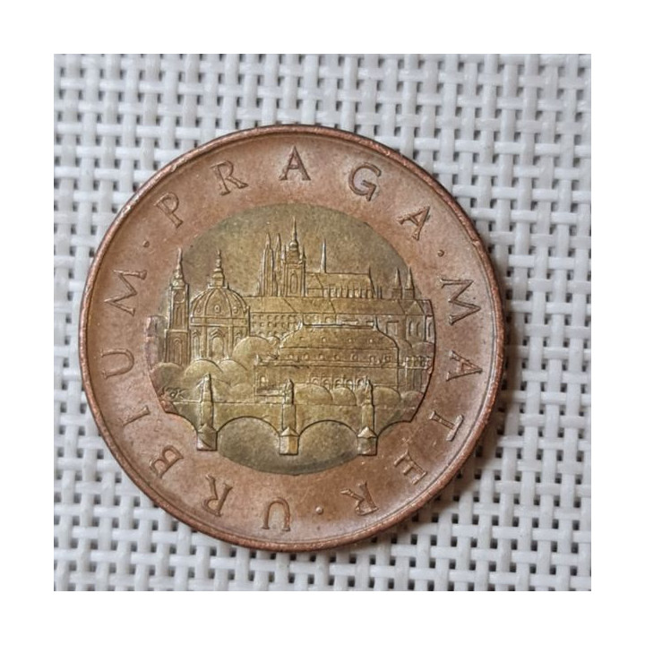 Czech Republic 50 Korun 2009 KM-1 VF