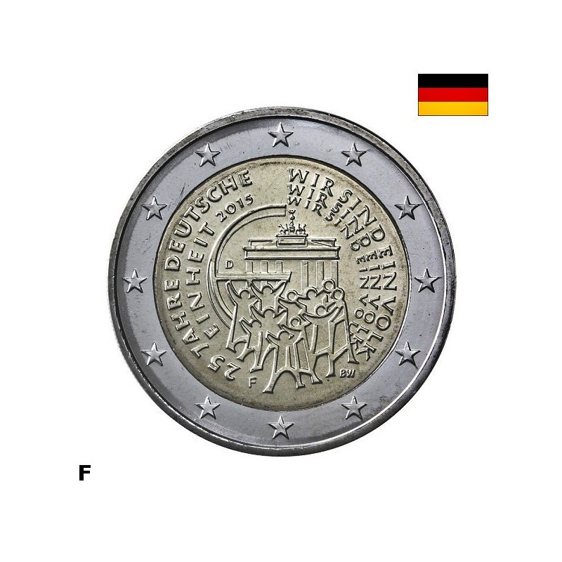 Germany 2 Euro 2015 F "German Unification" UNC